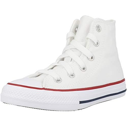 Image of Converse All Star Hi Youth Trainers Optical White - 11 Youth UK