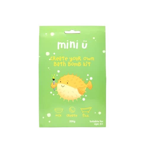 Image of Mini U Create Your Own Bath Bomb Kit, Creative Bath Bomb Kit for Kids, Non-Toxic, Vegan & Cruelty Free