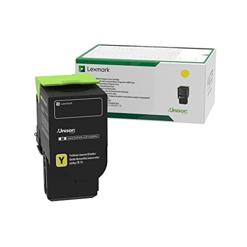 Image of Lexmark 78C1UY0 Toner Cartridge - Yellow - Toner Cartridges (7000 Pages, Yellow)