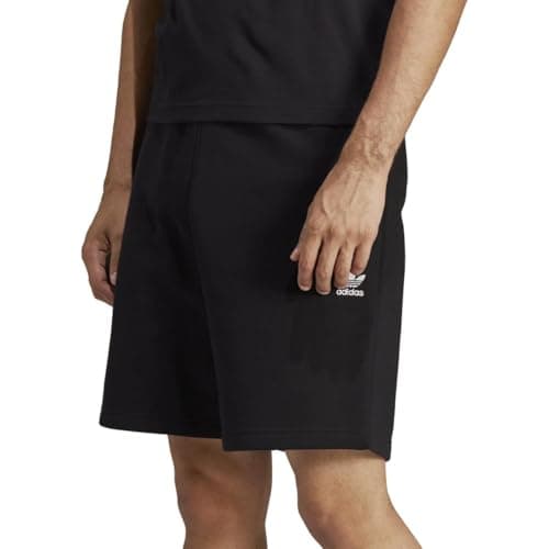 Image of Adidas Originals Men's Trefoil Essentials Shorts, Black, Medium