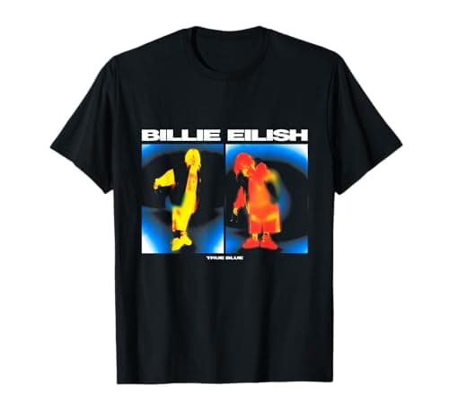 Image of Official Billie Eilish True Blue T-Shirt