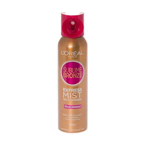 Image of L'Oreal Sublime Bronze Self Tan Express Mist Spray Body, Packaging May Vary, 150 ml