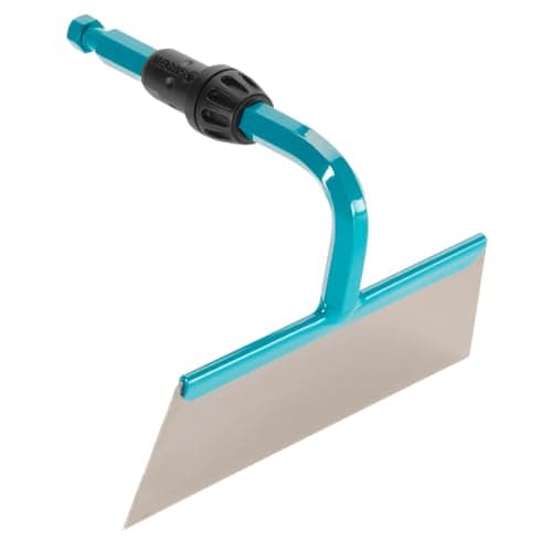 Image of GARDENA combisystem hoe weeds: Ideal Garden accessories for removing weeds, 16 cm working width, suitable for all cs-stems, corrosion-resistant (3113-20)