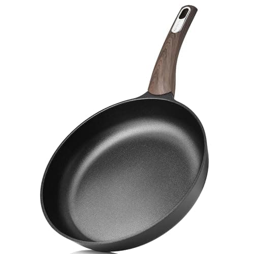 Image of SENSARTE Nonstick Frying Pan Skillet 24cm Non Stick Egg Pan Omelette Pans, Healthy Kitchen Cooking Chef's Pan, Free of Intentionally Added PFOA/PFOS, Induction Compatible, Black
