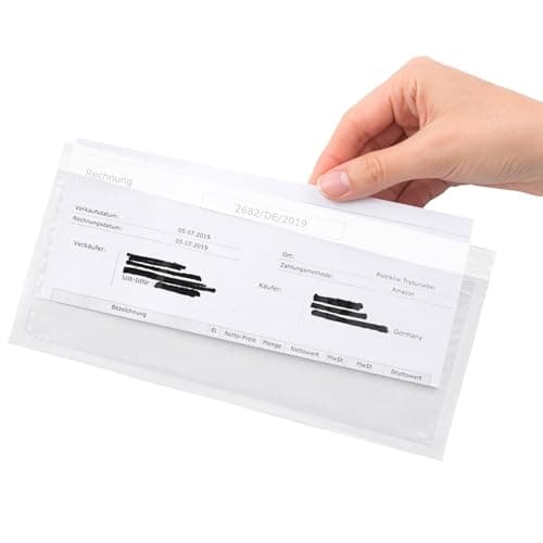 Image of Netuno 50 Long documents Enclosed Wallets DL 239x131 mm Long delivery Note Pockets Shipping Pouches Courier Pouches self-Seal Courier Bags Document envelopes delivery Notes envelopes