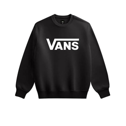 Image of Vans Men's Classic Iii Crew, Black, L