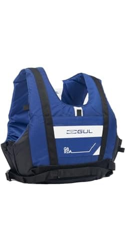 Image of Gul Garda 50N Kayak Dinghy Sailing PFD Buoyancy Aid for Watersports - Blue - Lightweight - Unisex