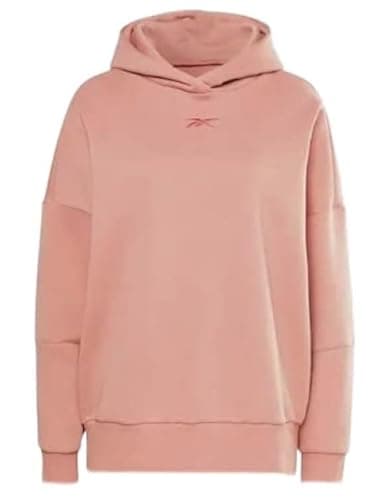 Image of Reebok Women's Standard Oversized Hoodie, Canyon Coral, Medium