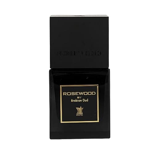 Image of Arabian Oud Rosewood (100ml 3.4oz) Unisex Fragrance for Him and Her, Luxury Eau de Parfum Spray EDP With Musk, Amber, Fruity, Woody and Vanilla Notes