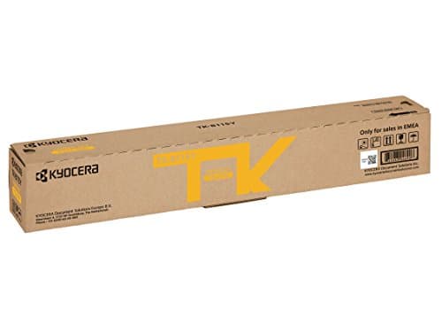 Image of Kyocera TK-8115Y Laser Toner Yellow Original Premium Printer Cartridge 1T02P3ANL0 for Ecosys M8124, ECOSYS M8130