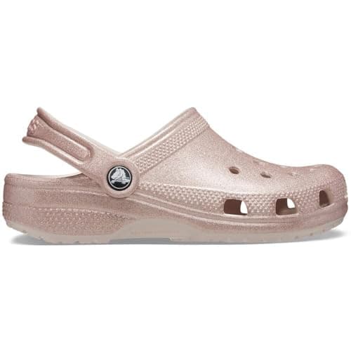 Image of Crocs Toddler Classic Glitter Clog 20-21 EU Quartz Glitter, Quartz Glitter, 5 UK Child