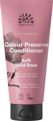 Image of Urtekram Conditioner - Colour Preserve - Wild Rose - 180 ml, Vegan, Organic, Natural Origin