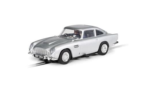 Image of Scalextric Cars - C4436 James Bond Aston Martin DB5 - 'Goldfinger' - Toy Slot Car for use with Race Tracks and Set - Small Kids Gift Ideas for Boy/Girl Ages 5+, Scalextric Accessories