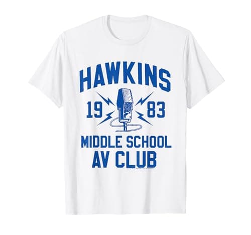 Image of Stranger Things Hawkins Middle School AV Club T-Shirt