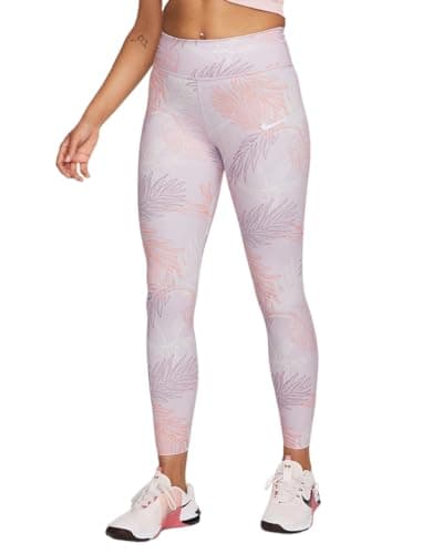 Image of Nike womens Nike One Luxe Women's Mid-rise 7/8 Leggings, Lilac, Large