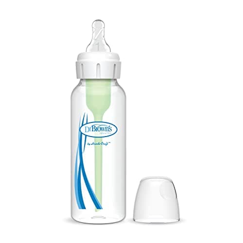 Image of Dr Brown's Natural Flow Options + Narrow Baby Bottle, 250 ml, Pack of 1