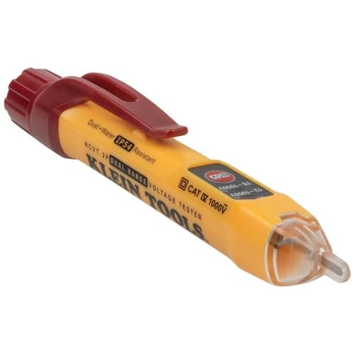 Image of Klein Tools NCVT2P Dual Range, Non-Contact Voltage Tester, 12-1000V AC, Visual and Audible Indicators, Auto Power Off