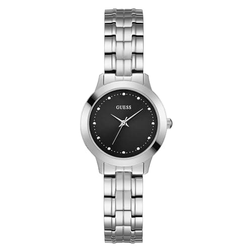 Image of Guess Women Analog Quartz Watch with Stainless Steel Strap U0989L9