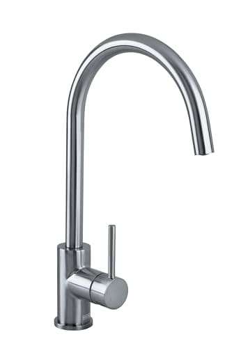 Image of Bristan PST EFSNK BN Pistachio Easyfit Kitchen Sink Mixer Tap with Swivel Spout, Brushed Nickel