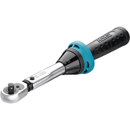 Image of HAZET Torque Wrench 5108-3CT I Output: Square 6.3 mm (1/4 inch), Tolerance: 3%, 20 Teeth (Operating Angle 18 Degrees) I Tool Suitable for Bicycle or Similar Two-Wheelers