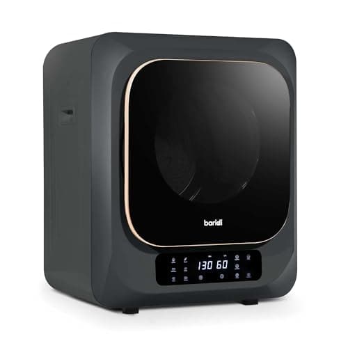 Image of Baridi Tabletop Tumble Dryer with Digital Controls 2.5kg Capacity - Black - DH229