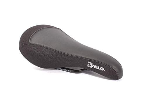 Image of Velo KHE Melow BMX Saddle Narrow Padded Only 354 g Black - I1