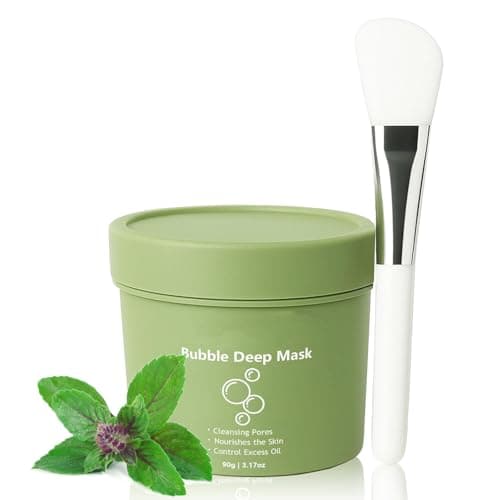 Image of Bubble Deep Cleansing Mask 1/2/3 Pack, Bubble Deep Mask, Gently Bubbles for Deep Cleansing, Purifies Pores & Blackheads, 90g (One Size, 1 Pack)