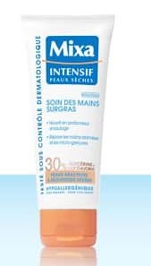 Image of Mixa Intensive Care Repairing Surgras Hand Cream 100ml/3.5oz - 3 Count by Mixa