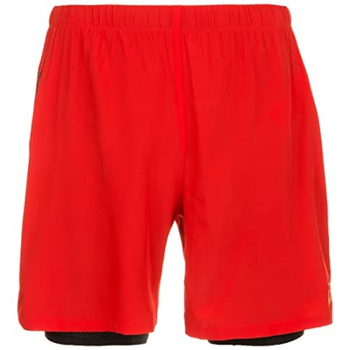 Image of ASICS 2 in 1 7 Inch Running Shorts - X Large Red