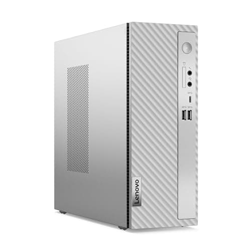 Image of Lenovo IdeaCentre 3 07IRB8 Desktop PC - (Intel Core i5-14400 | 8GB DDR4-3200MHz RAM | 512GB NVMe SSD | Intel UHD Graphics 730 | Fast Wi-Fi 6 | Windows 11 Home) - Cloud Grey