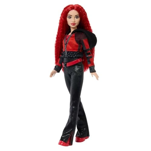 Image of Mattel Disney Descendants 4: The Rise of Red - Doll – Singing Doll with Movie-Inspired Clothes & Accessories, Sings, HWT96
