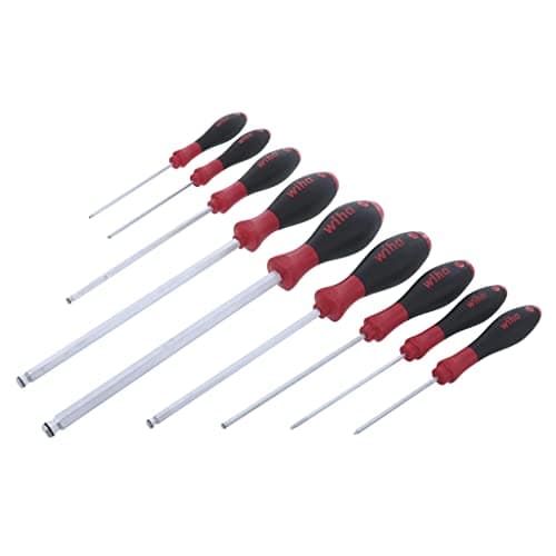 Image of Wiha 36790 9-Piece Metric MagicRing Ball End Hex Driver