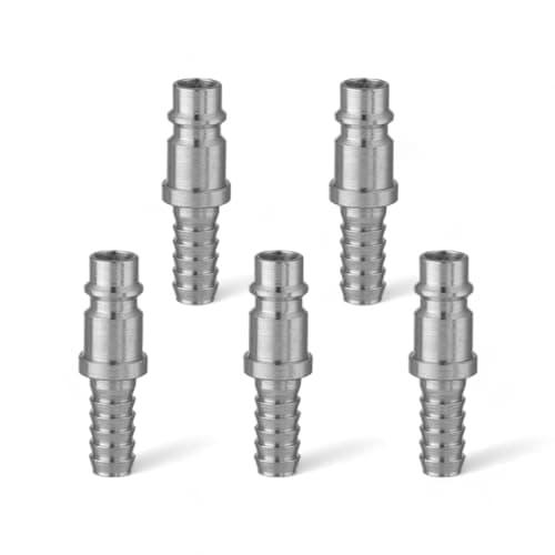 Image of x5 Genuine PCL Air Line XF Euro Range Tailpiece Adaptor 5/16"/8mm Fitting Connector