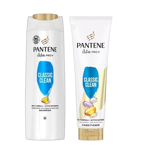 Image of Pantene Active PRO-V Classic Clean Shampoo 400ml and Conditioner 270ml Sets
