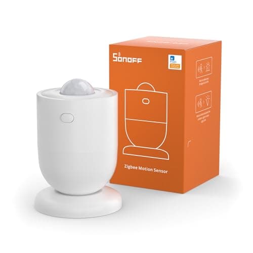 Image of SONOFF SNZB-03P Zigbee Motion Sensor 1-Pack, 3-Year Battery Life, for Alert System and Automations Wireless Motion Detector, SONOFF Zigbee Bridge Required, Batteries Included