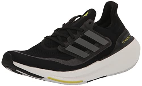 Image of adidas Mens Ultraboost 23 Sneaker, Black/Grey/White, 10