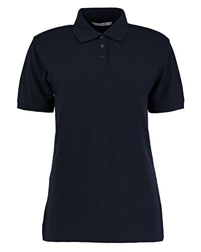 Image of Kustom Kit New Womens Klassic Polo-Shirt with Superwash Navy Size 12