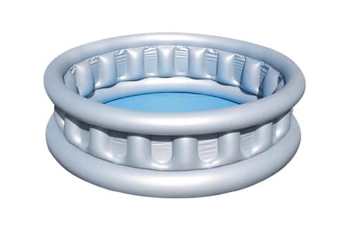Image of Bestway Spaceship Paddling Pool Kiddie Swimming Pool, Inflatable Above Ground Pool, Outdoor Garden Pool, 1.52m x 43cm