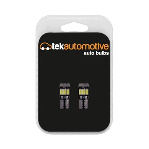 Image of Tek Automotive W16W T15 955 12V LED Reverse Light Bulbs – White W2.1x9.5D Wedge – Twin Pack