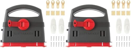 Image of Takker Easy One-Step Hardwall Picture Frame Hanging Tool Kit & Refill Pack (Hardwall Takker Kit 35 Pieces) (Pack of 2)