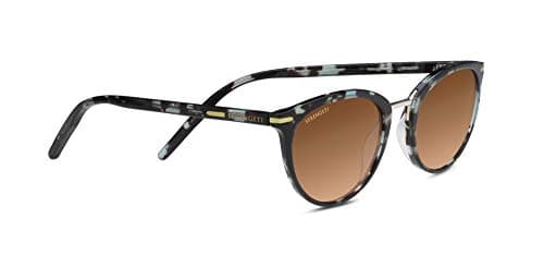 Image of Serengeti Unisex ELYNA Sunglasses, Havana Shiny, 54/23/145