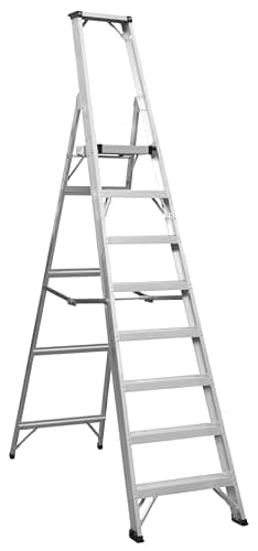 Image of Sealey Industrial Aluminium Step Ladder, 8-Tread, BS EN 131 - AXL8