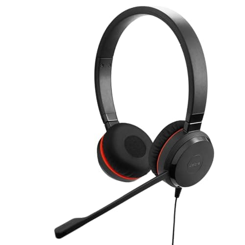 Image of Jabra Evolve 30 II, Unified Communications Certified Stereo Corded Headset with Call Control Unit, Noise-cancelling microphone, LED indicators, excellent sound quality - USB-C/A, Black