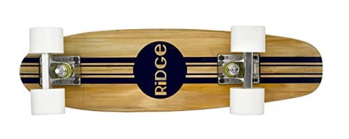 Image of Complete 55cm Maple Wooden Retro 22” Mini Cruiser Board by Ridge Skateboards