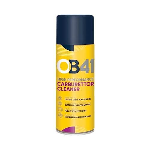 Image of OB41 High Performance Carburettor Cleaner - Maximises Carburettor Performance - Helps Improve Fuel Efficiency - Blend Powerful Cleaning Solvents - 400ml