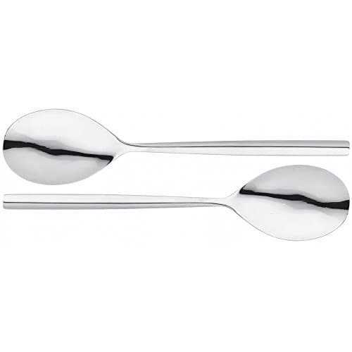 Image of Stellar Rochester 2 Piece Serving Spoon Set, Stainless Steel, Dishwasher Safe