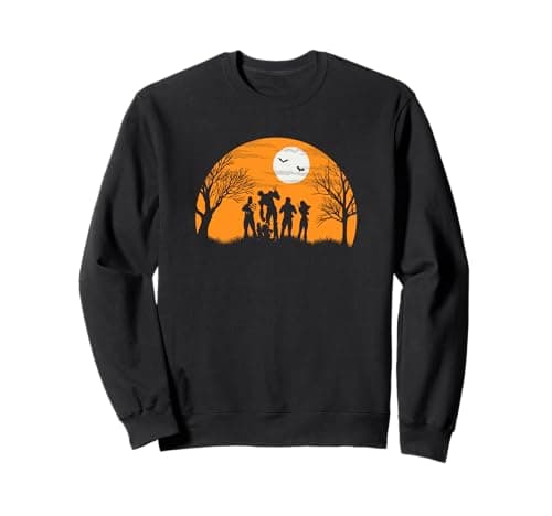 Image of Marvel Guardians of the Galaxy Silhouette Halloween Sweatshirt
