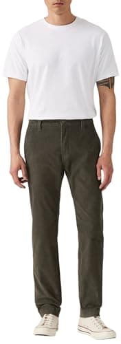 Image of Levi's Xx Chino Std II Black Olive S 14W Cord, Black Olive, 32 W/32 L