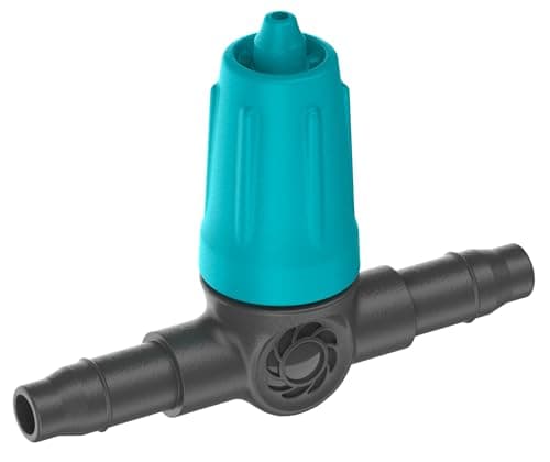Image of Gardena Micro-Drip-System Adjustable Inline Drip Head 0 to 15 l/h: Drip head for irrigation systems, for plants with different water requirements, simple connection technology (13315-20)