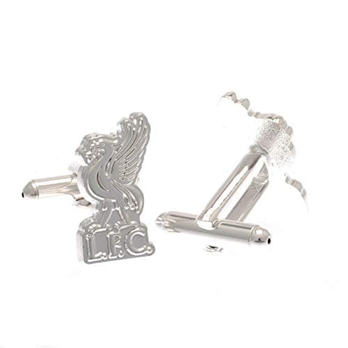 Image of Liverpool Fc Silver Plated Formed Cufflinks LB In Gift Box